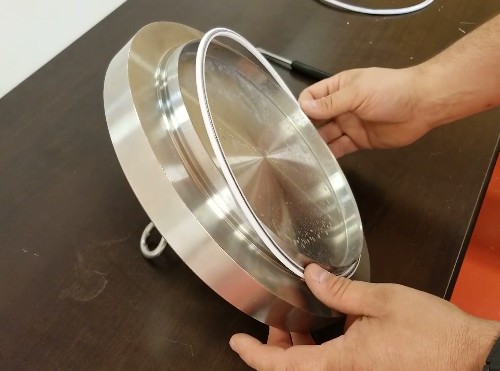 NS238 seal, vessel lid, NovaGenesis, 600 mL vessel