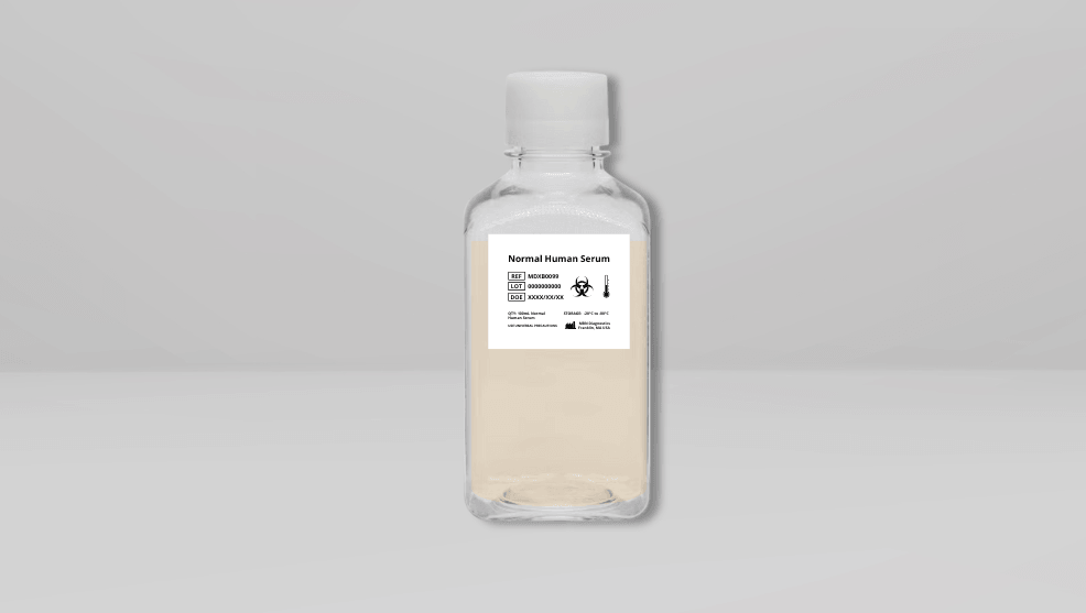 MDXB0008-500 Normal Human Serum Pool (500mL)