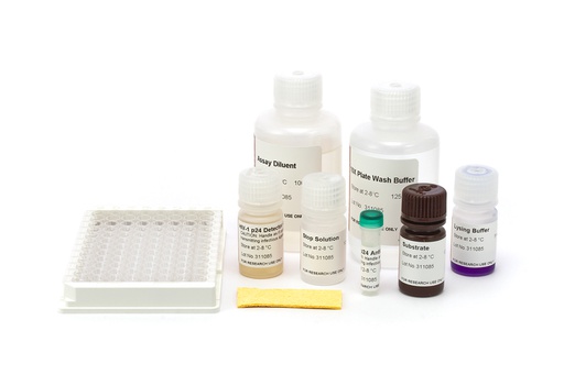 [0801008] 0801008 HIV-1 p24 Antigen ELISA 2.0 Kit (480 det.)